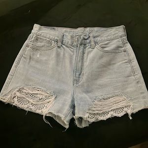 American eagle mom shorts size 0